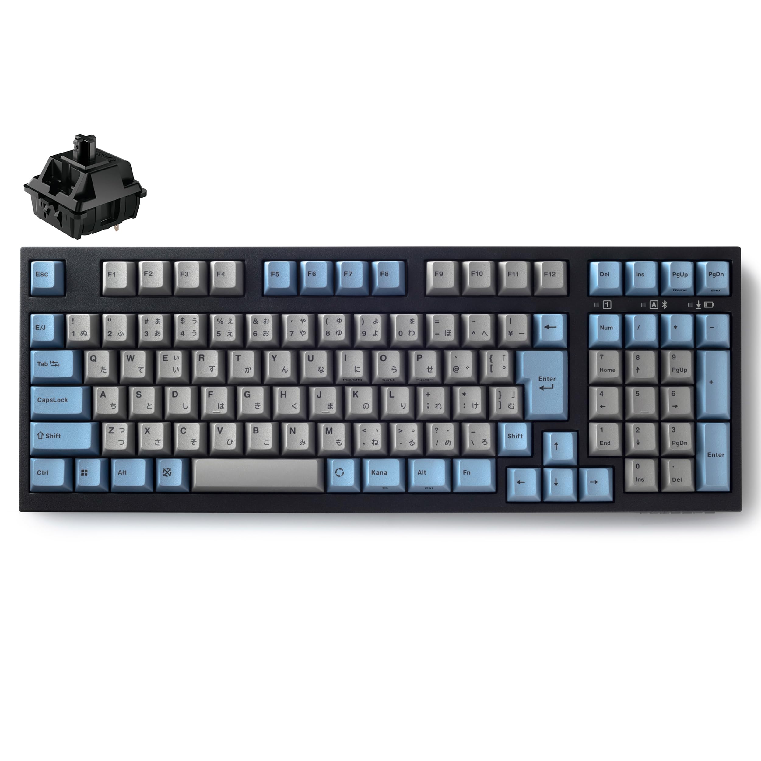 Amazon | LEOPOLD FC980MBT GRAYBLUE 日本語配列かな有 102キー macOS